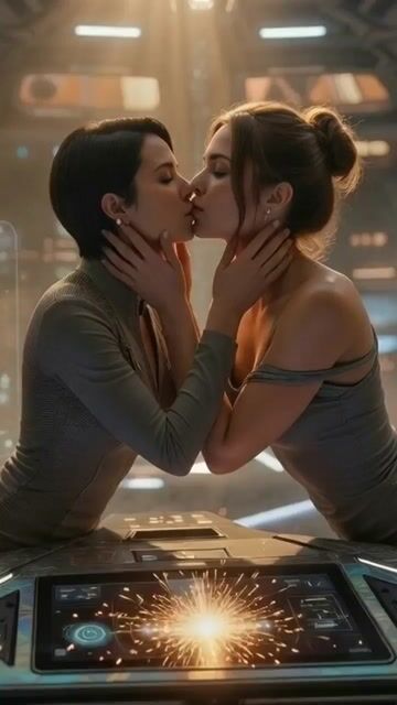 CHIEF HALLE BARNES "THE KISS BEGINS"