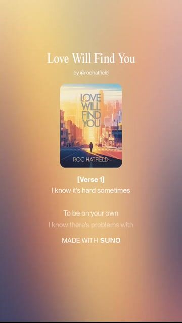 MUSIC    LOVE WILL FIND YOU