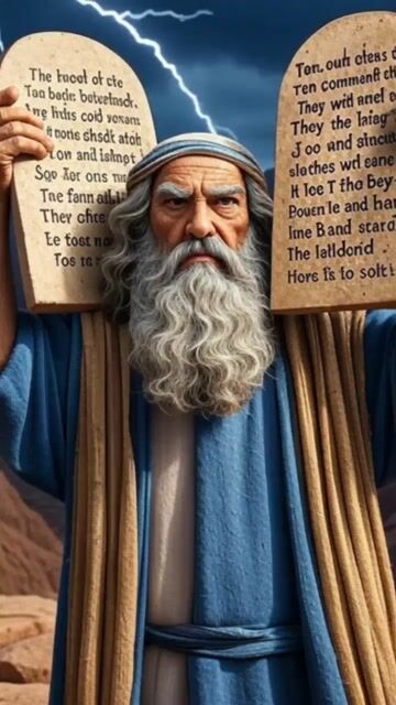 MOSES and the 10 Commandments